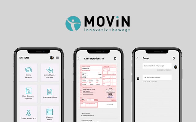 Hybric Codeworks GmbH Projekt - Smarte App für Physiotherapiepraxis MOVIN