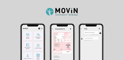 Hybric Codeworks GmbH Projekt - Smarte App für Physiotherapiepraxis MOVIN