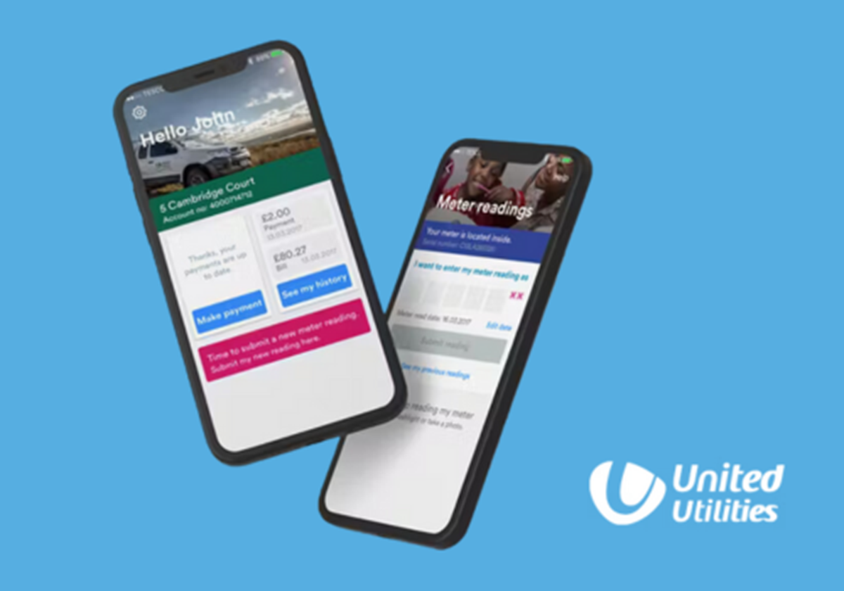 Die United Utilities-App - United Utilities