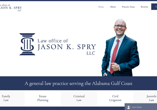 Melanie Edwards Designs LLC Projekt - Jason K Spry Law