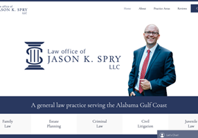 Melanie Edwards Designs LLC Projekt - Jason K Spry Law