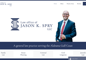 Melanie Edwards Designs LLC Projekt - Jason K Spry Law