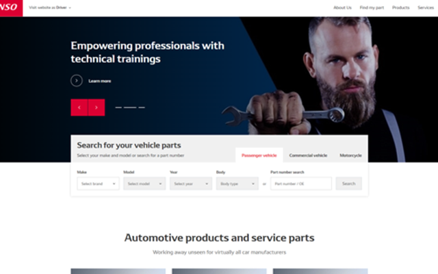 Your Next Agency Projekt - DENSO, führender Hersteller von Automobilteilen