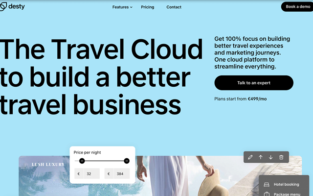Go Wombat Projekt - Desty Travel Cloud