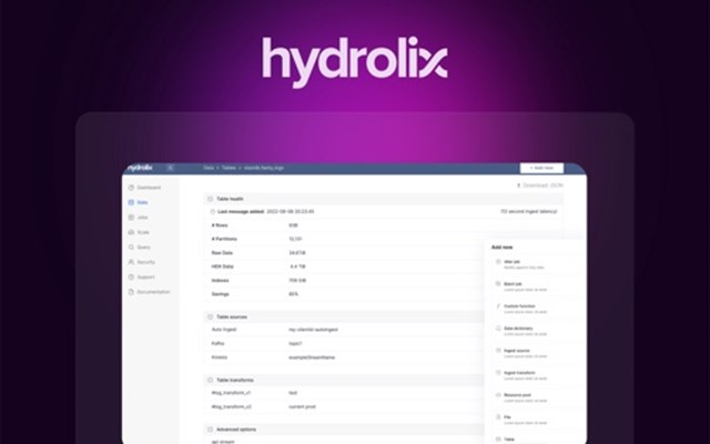 OVERCODE Projekt - Hydrolix, elastische Cloud-Datenplattform
