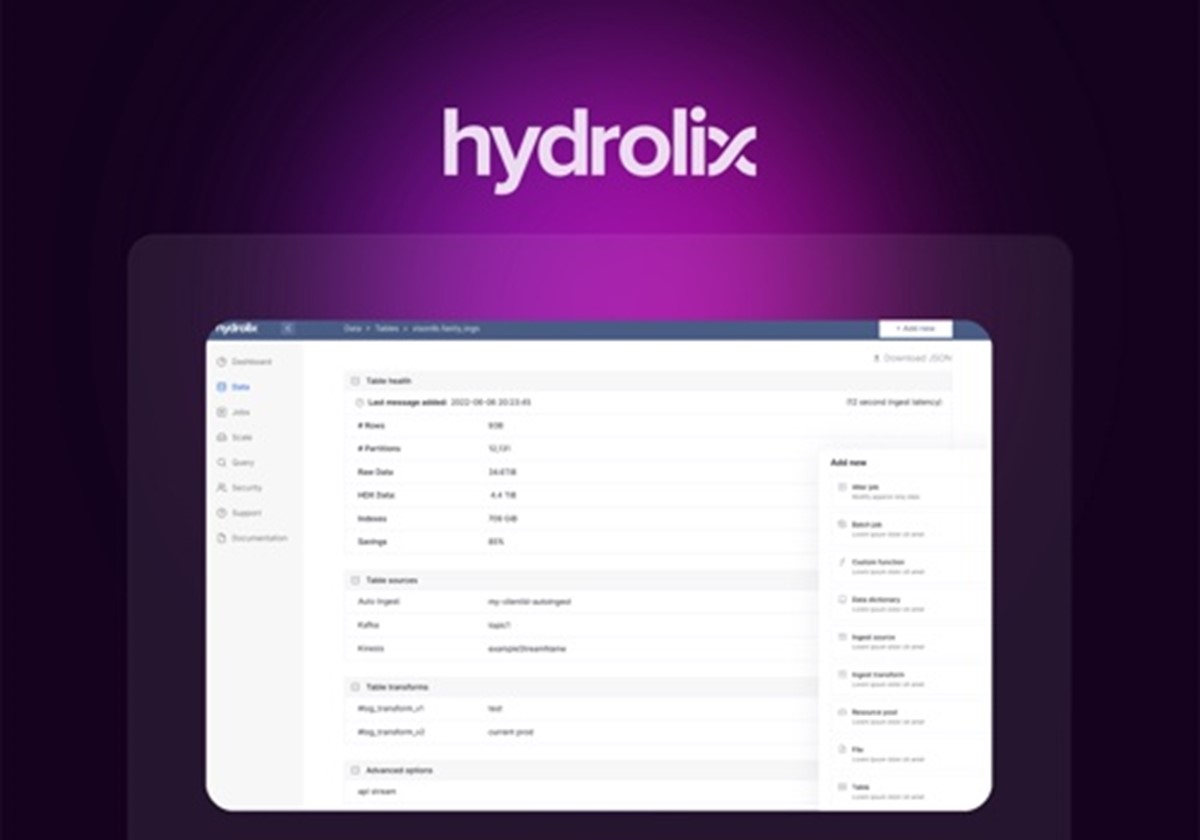 Hydrolix – elastische Cloud-Datenplattform - Hydrolix