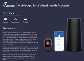 Mobile IoT-App für virtuellen Gesundheitsassistenten
