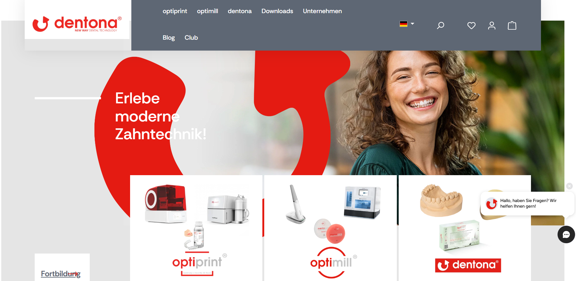 RESPONSE GmbH Projekt - dentona AG: Shopware-6 Relaunch & komplett neues Corporate Design