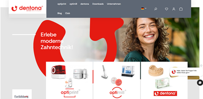 RESPONSE GmbH Projekt - dentona AG: Shopware-6 Relaunch & komplett neues Corporate Design