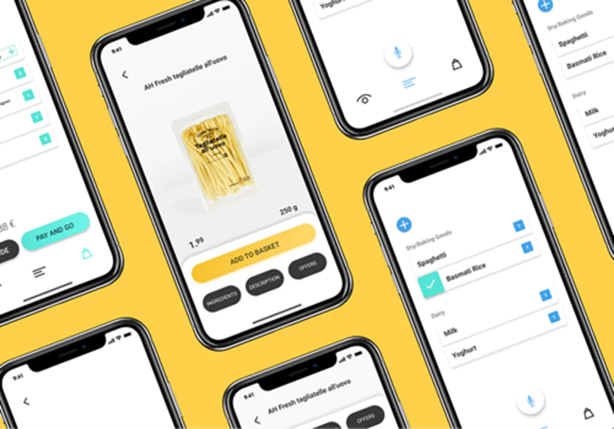 Supermarkt-App für Sehbehinderte - Alber Hjein