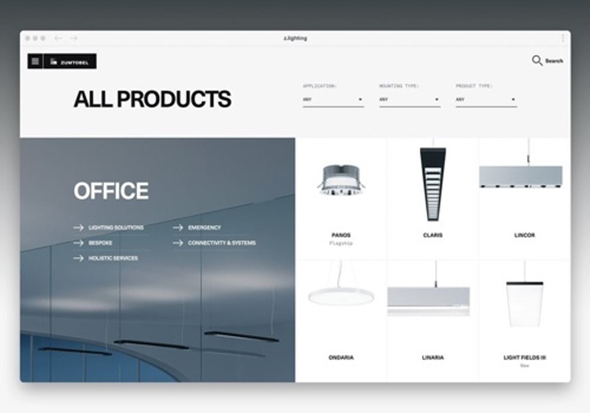 Corporate Websites der Zumtobel Group - 