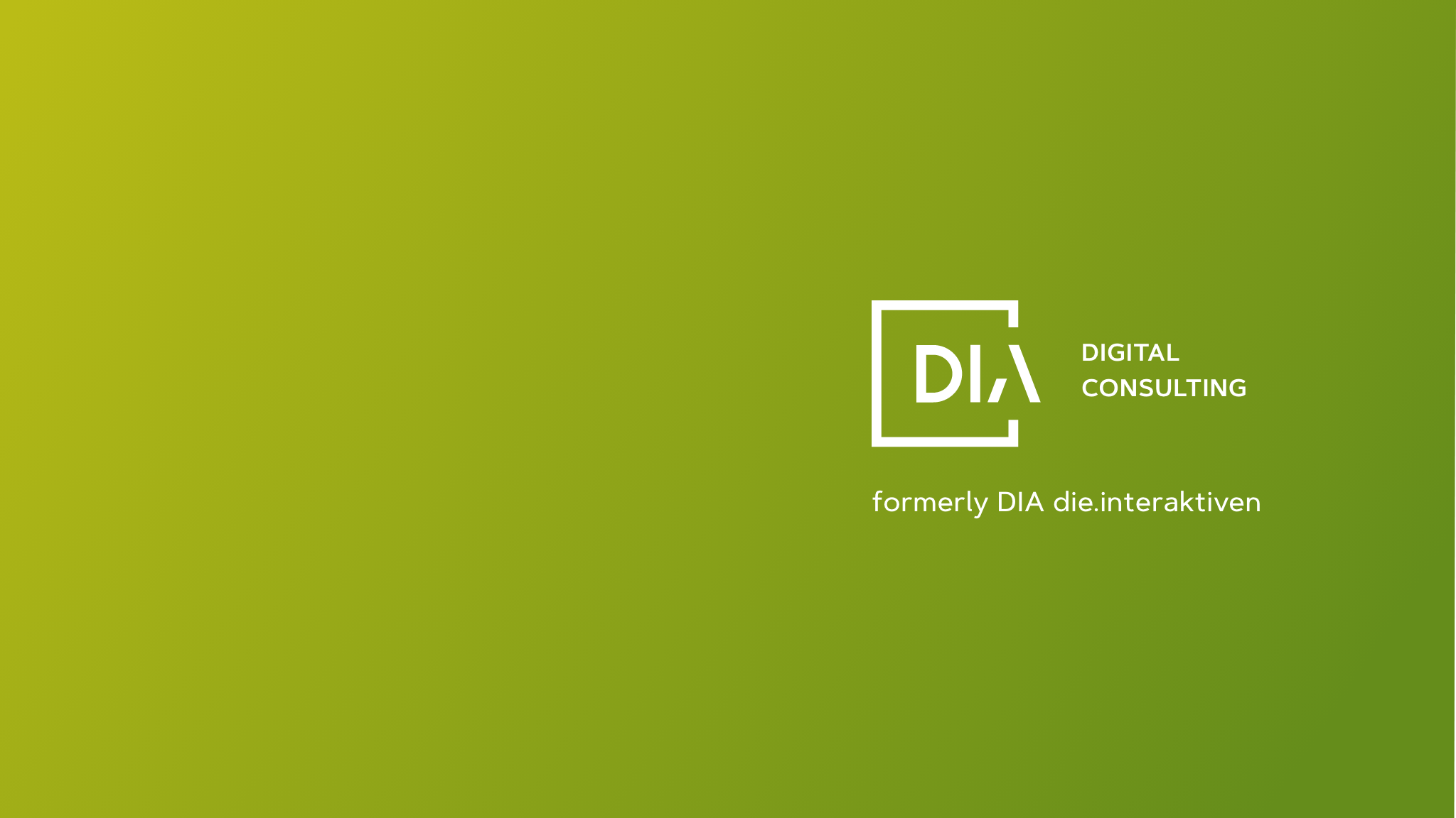 DIA Digital Consulting GmbH Headerbild