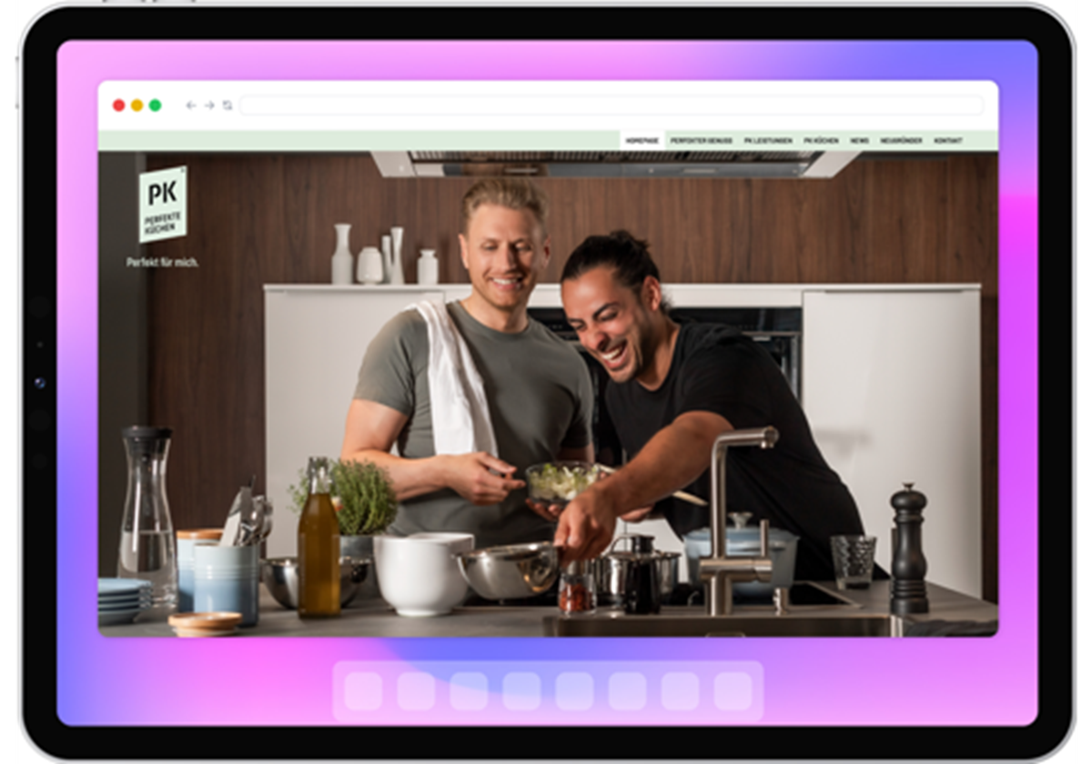 Eine auf Next.js und einem Headless-CMS basierende Website für eine Küche - GedK Gelectra GmbH