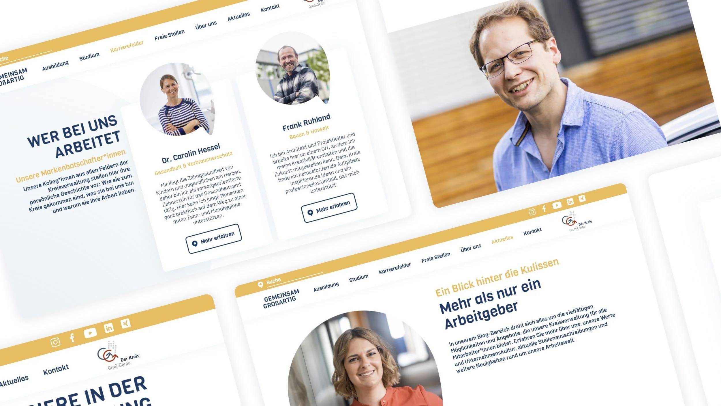 Graphek GmbH Projekt - Website-Start