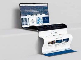 Unternehmenswebsite für einen Automobilindustriekonzern