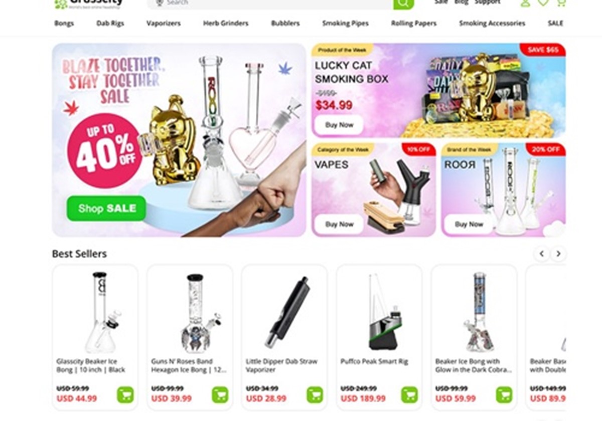 Hyv e4-betriebene Magento-Storefront für Grasscity - 