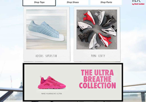 StormCIS 360 Identity Experience | Design in Focus Projekt - Foot Locker Damen-Portal