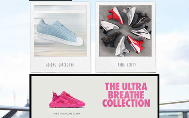 StormCIS 360 Identity Experience | Design in Focus Projekt - Foot Locker Damen-Portal
