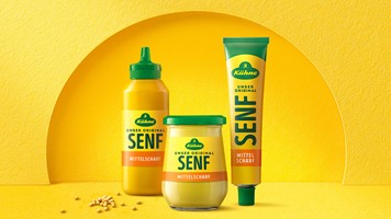 HAJOK Design Projekt - Verpackungsdesign Relaunch der Kühne Senf Range