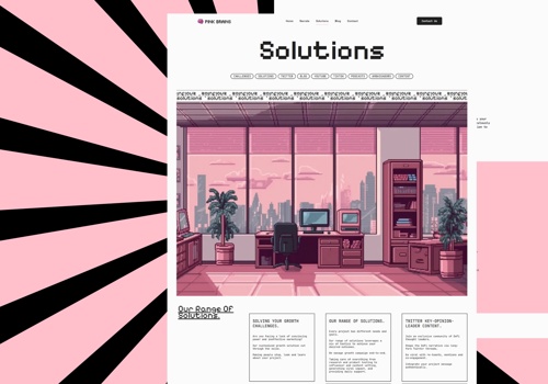 Imagen Web Pro Projekt - Pink Brains, Entwicklung und Gestaltung von WordPress-Websites