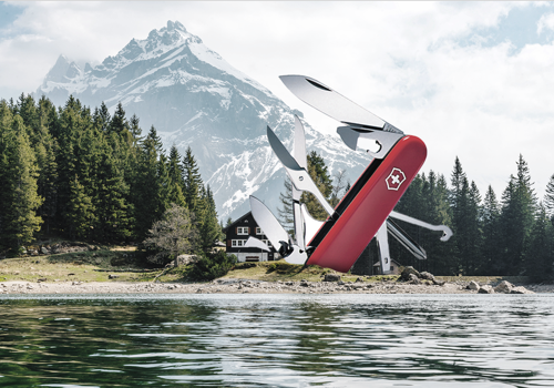 Elespacio Projekt - Victorinox, Das Schweizer Taschenmesser in der Werbung