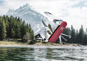 Elespacio Projekt - Victorinox, Das Schweizer Taschenmesser in der Werbung