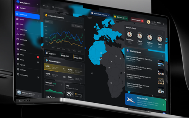 Phenomenon Studio Projekt - AirlineSim, Web-App für Flugsimulationen
