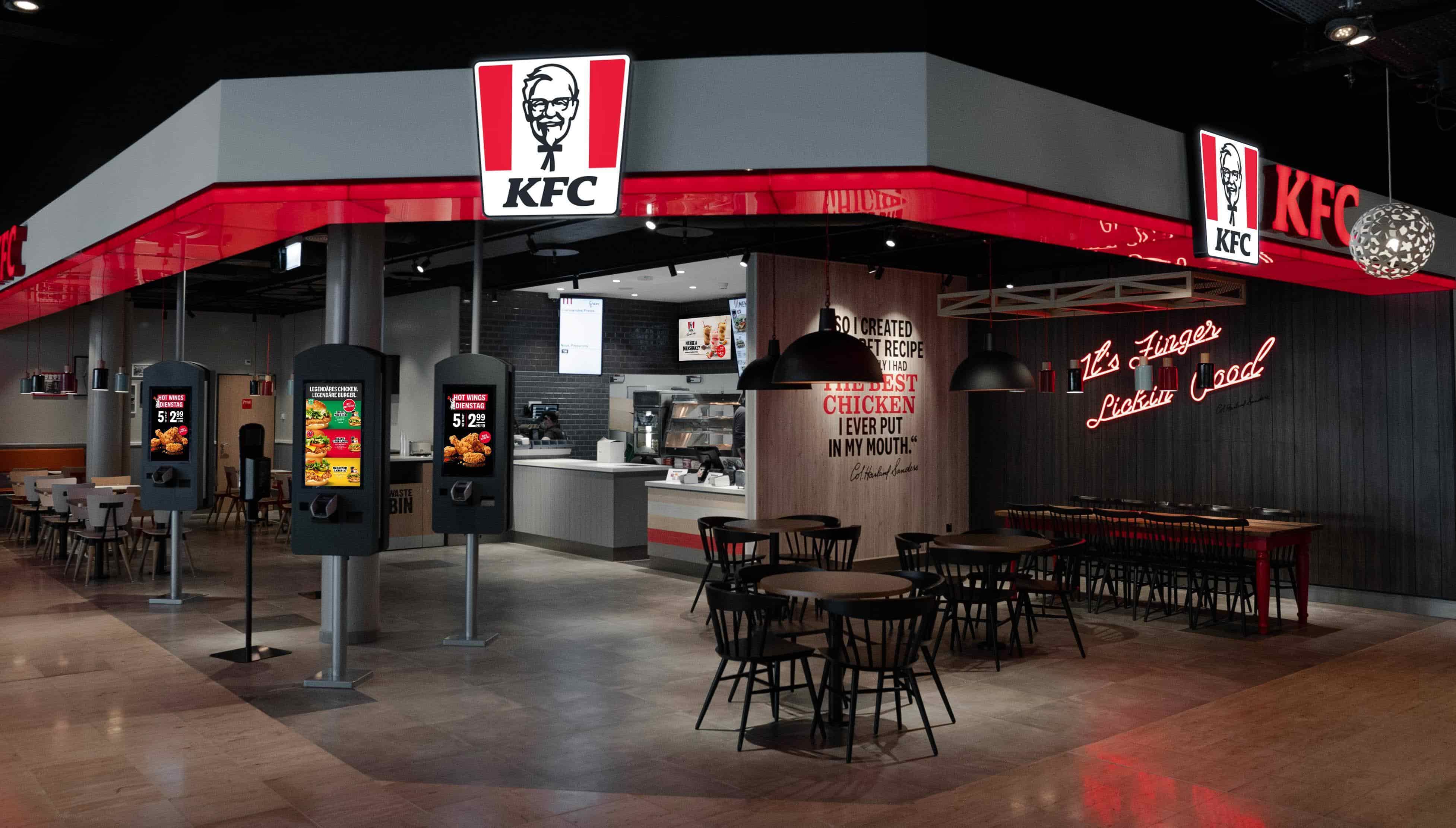 Koch Essen Kommunikation + Design GmbH Projekt - KFC Store-Kommunikation