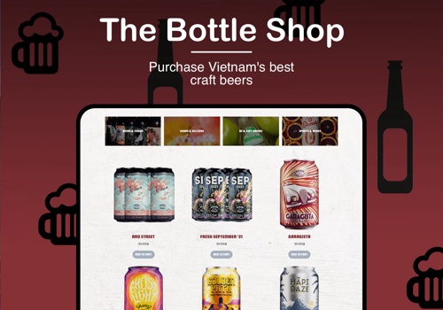 Afocus Projekt - E-Commerce, Craft-Bier