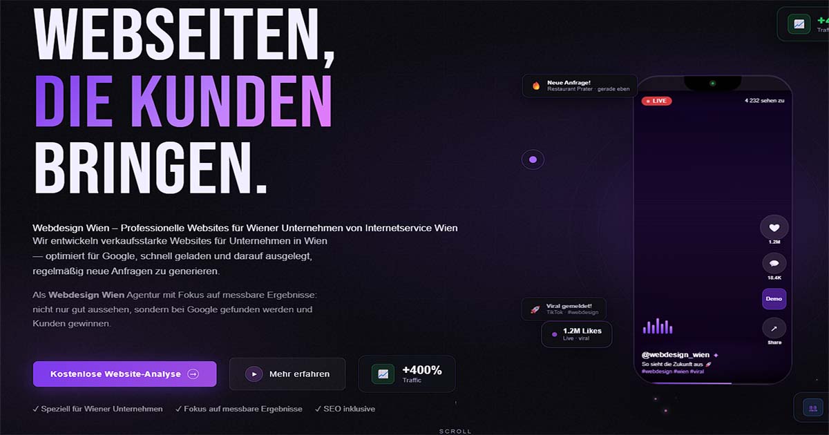 Internetservice Wien Headerbild