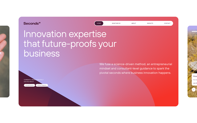 Webwavers Projekt - Sekunden