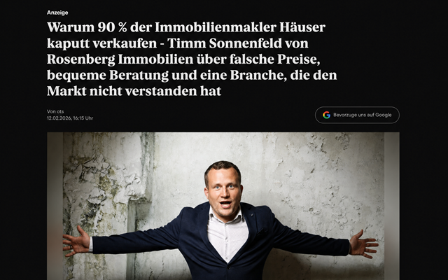 Kunert.Concept Projekt - Vom Makler unter vielen zur meinungsstarken Stimme in der Berliner Morgenpost