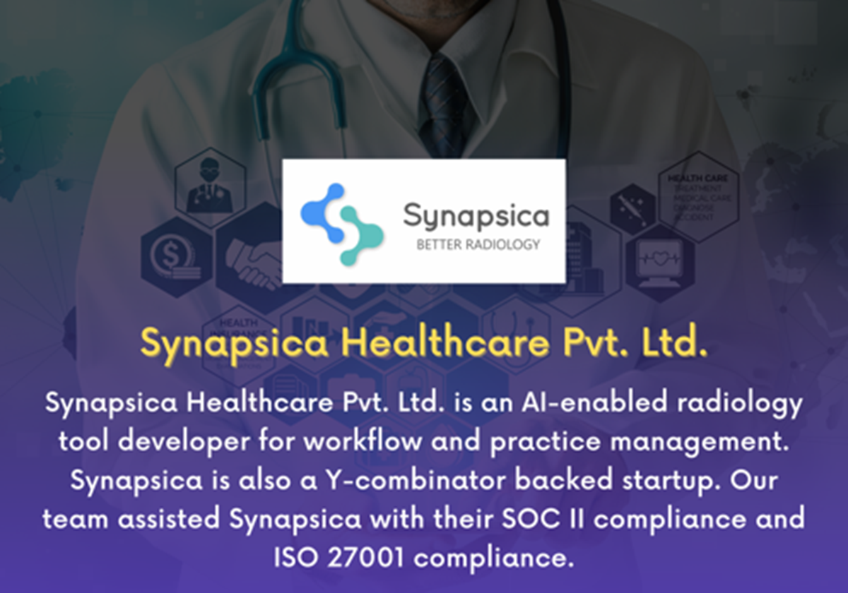SOC-2- und ISO-27001-Compliance - Synapsica Healthcare Pvt. Ltd.