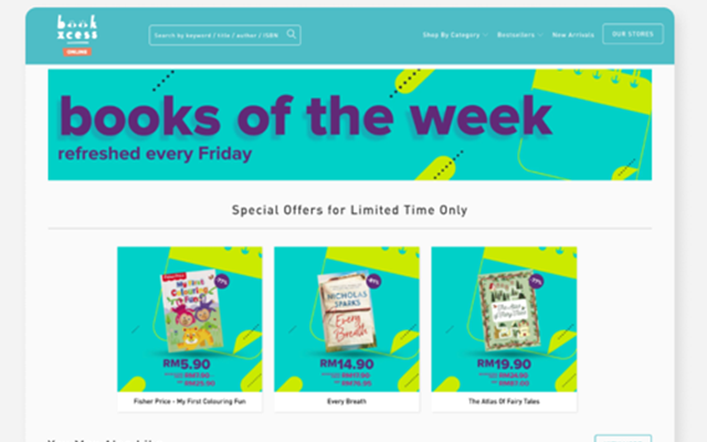 Upstack Studio Projekt - BookXcess Online