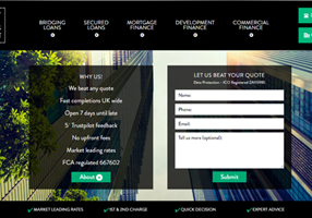 Weblinx Projekt - UK-Immobilienfinanzierung, Komplettes Online-Management