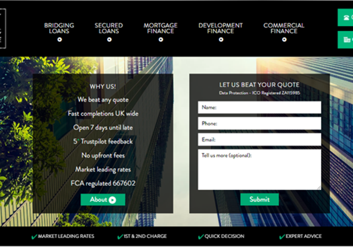 UK-Immobilienfinanzierung – Komplettes Online-Management - UK Property Finance