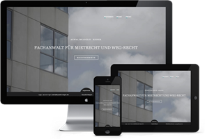 binary-garden.com - Digital-Agentur für Internetmarketing Projekt - Website Relaunch Anwaltskanzlei