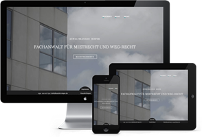 binary-garden.com - Digital-Agentur für Internetmarketing Projekt - Website Relaunch Anwaltskanzlei