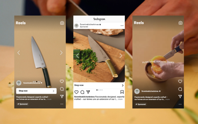 LOUD Creative Digital Agency Projekt - Florentine Kitchen Knives
