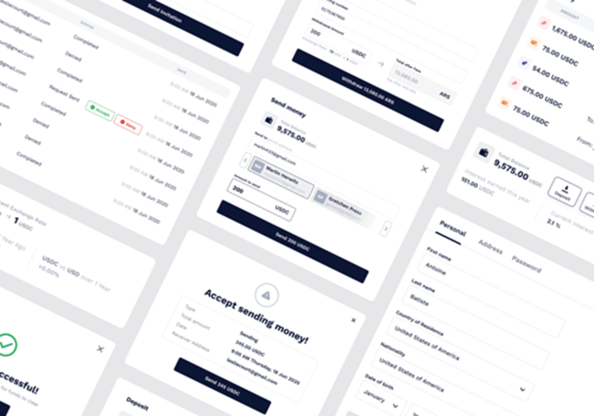 Kryptocoin-Systemelemente - 