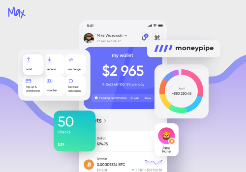 MAX Design Studio Projekt - Moneypipe