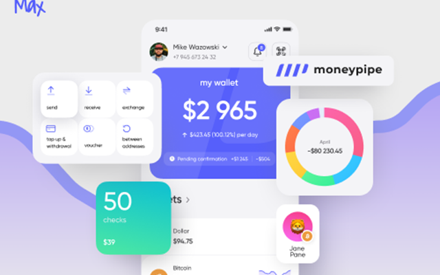 MAX Design Studio Projekt - Moneypipe