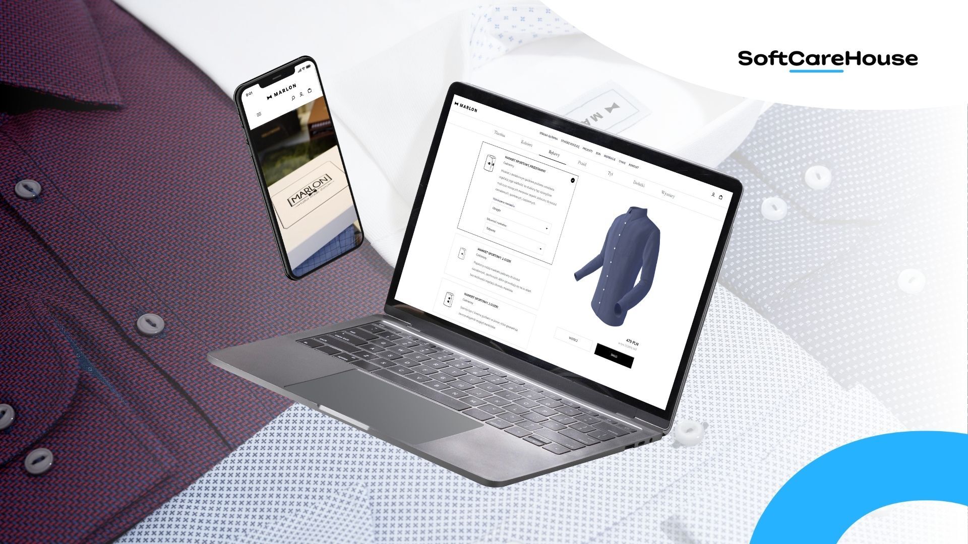 SoftCareHouse Projekt - Shop mit individuellem Produktkonfigurator