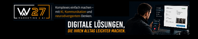W27 markting, AI & lifestyle solutions Headerbild