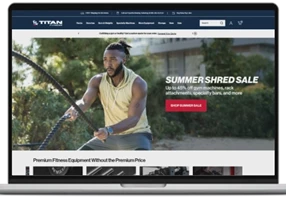BrainSpate Projekt - Titan Fitness: Hochleistungs-Shopify-Plus-Shop