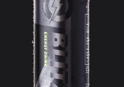 YA² Design Studio Projekt - Blitz energy drink