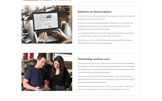 The Web Provider Projekt - Motor-Depot-Website
