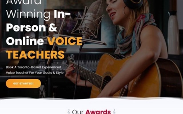 Artax Digital Solutions Projekt - Singer's Edge, Webdesign und -entwicklung