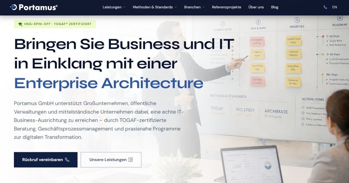 Portamus GmbH Headerbild