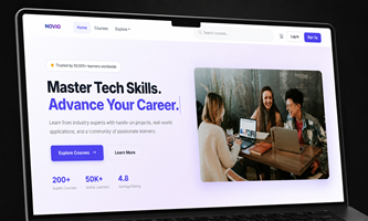Syed Ahmer Shah Projekt - Novio, EdTech-Frontend-Plattform